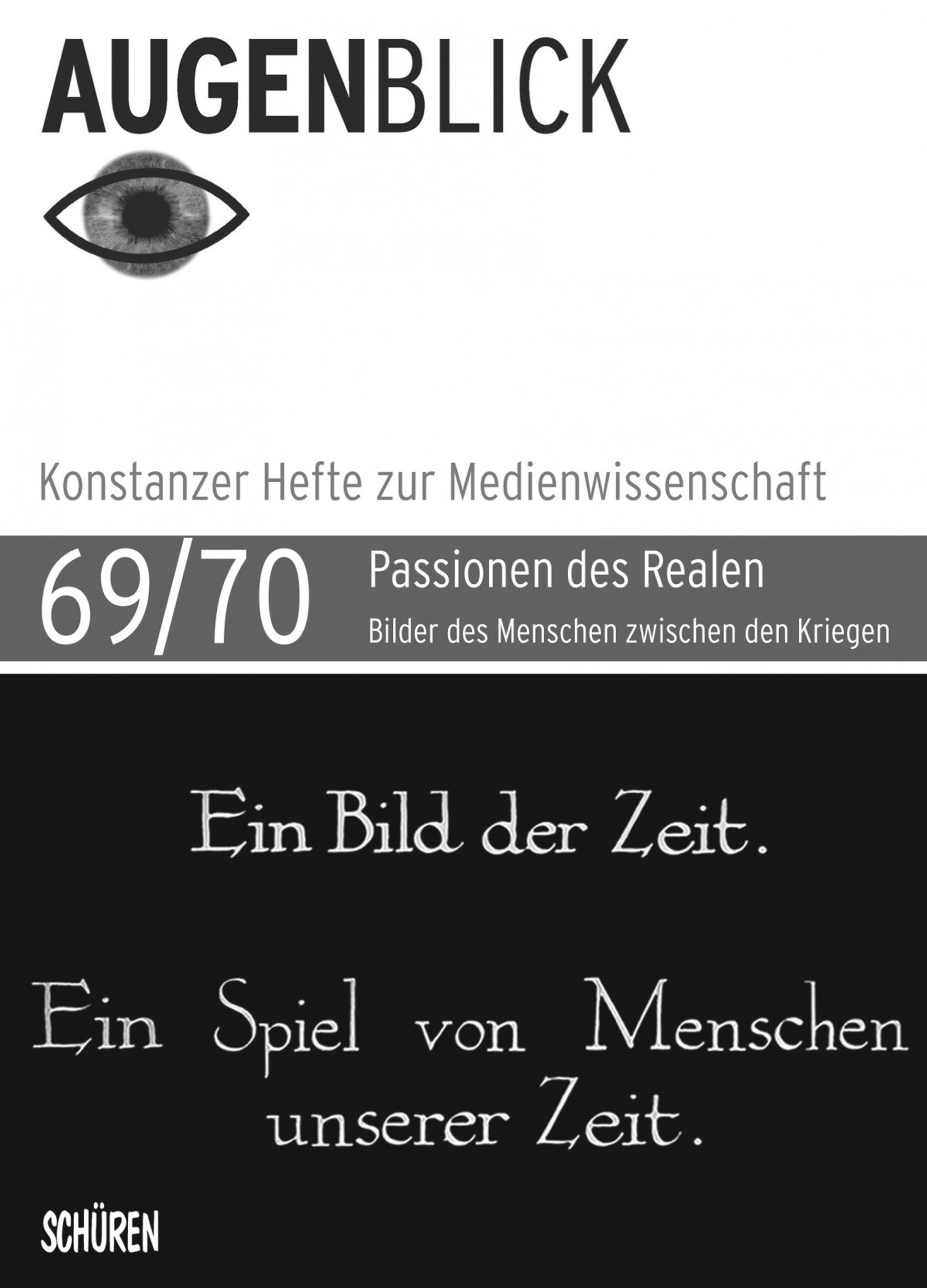 AUGENBLICK magazine side cover Issue 69-70   2018