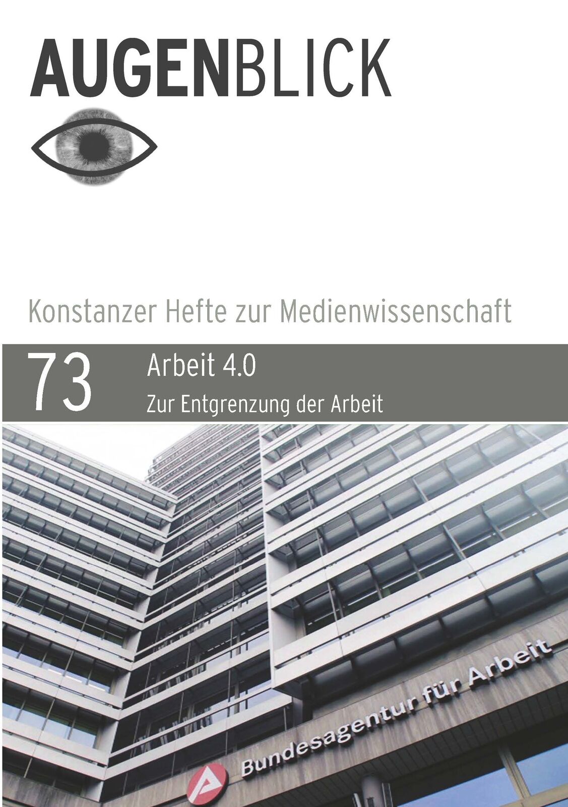 AUGENBLICK magazine side cover Issue 73   2019