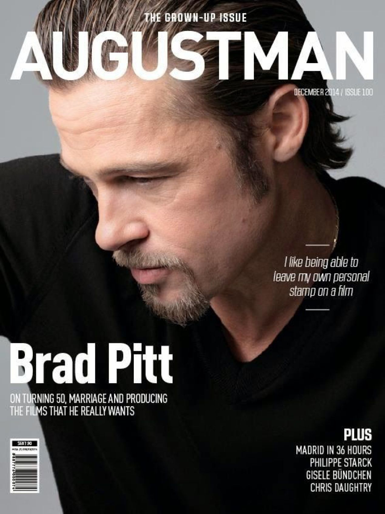 AUGUSTMAN magazine side cover  December 2014