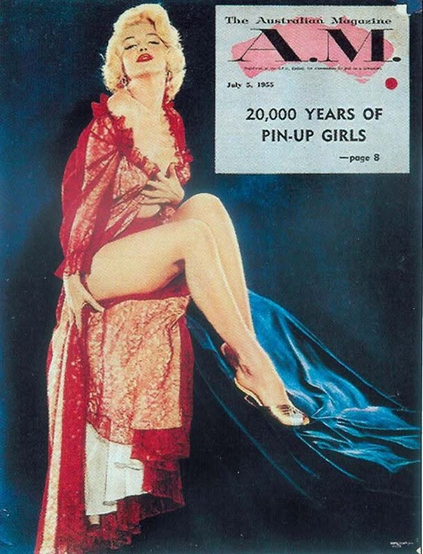 AUSTRALIAN MAGAZINE magazine side cover 5 July 1955