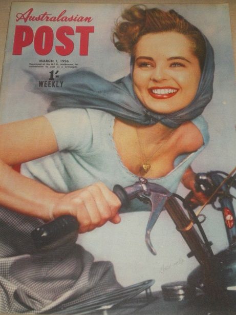 AUSTRALASIAN POST magazine side cover 1 March 1956