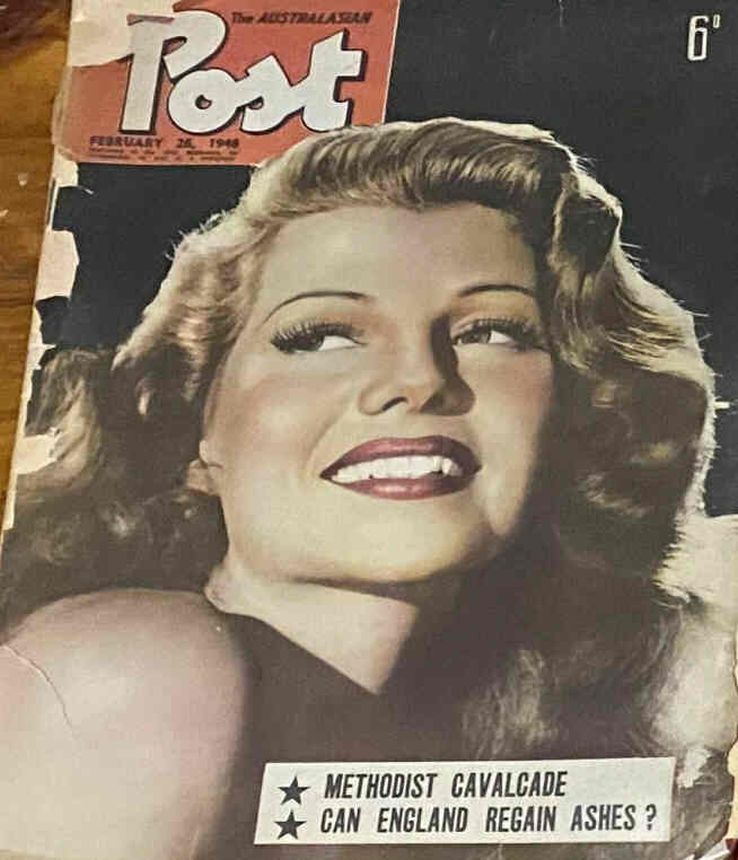 AUSTRALASIAN POST magazine side cover 26 February 1948