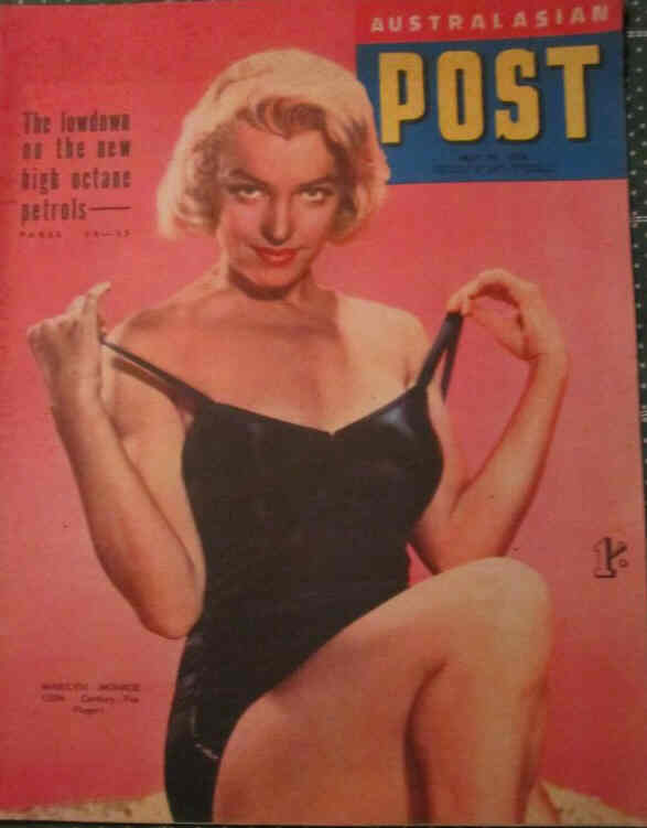 AUSTRALASIAN POST magazine side cover 27 May 1954
