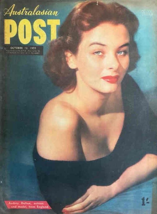 AUSTRALASIAN POST magazine side cover 13 October 1955
