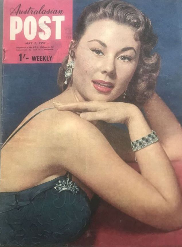 AUSTRALASIAN POST magazine side cover 2 May 1957