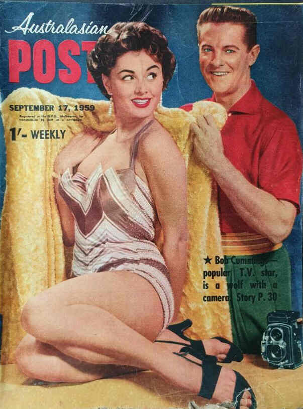 AUSTRALASIAN POST magazine side cover 17 September 1959