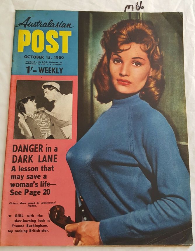 AUSTRALASIAN POST magazine side cover 13 October 1960