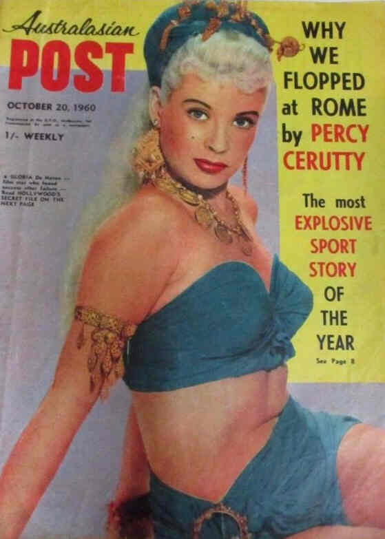 AUSTRALASIAN POST magazine side cover 20 October 1960