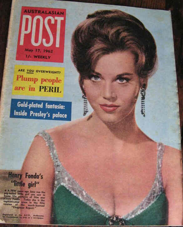 AUSTRALASIAN POST magazine side cover 17 May 1962