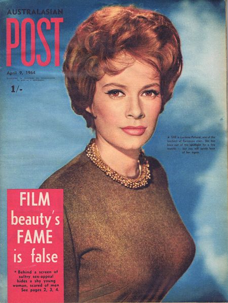 AUSTRALASIAN POST magazine side cover 9 April 1964