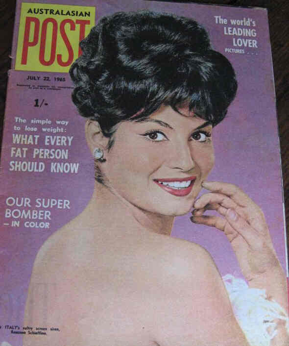AUSTRALASIAN POST magazine side cover 22 July 1965