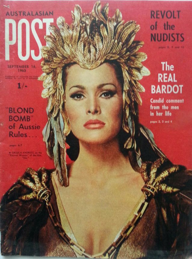 AUSTRALASIAN POST magazine side cover 16 September 1965
