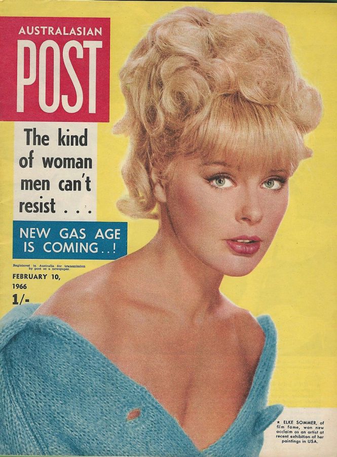 AUSTRALASIAN POST magazine side cover 10 February 1966