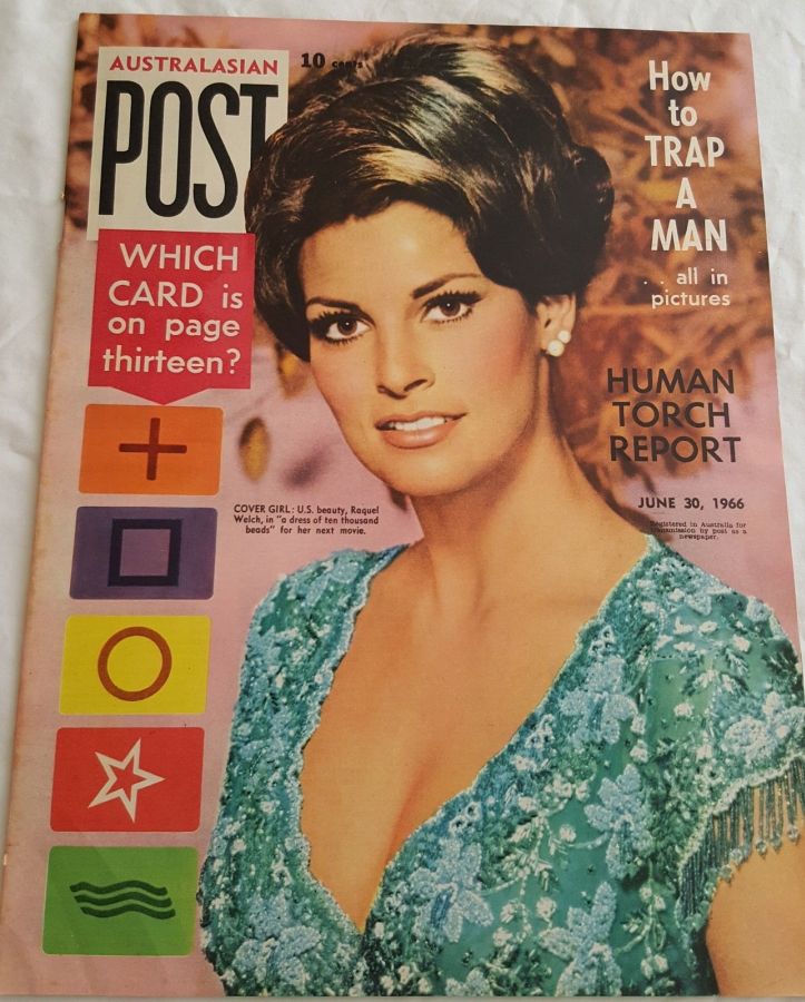 AUSTRALASIAN POST magazine side cover 30 June 1966