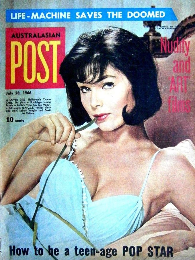 AUSTRALASIAN POST magazine side cover 28 July 1966