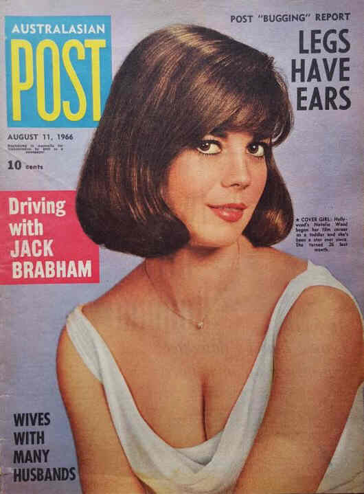AUSTRALASIAN POST magazine side cover 11 August 1966