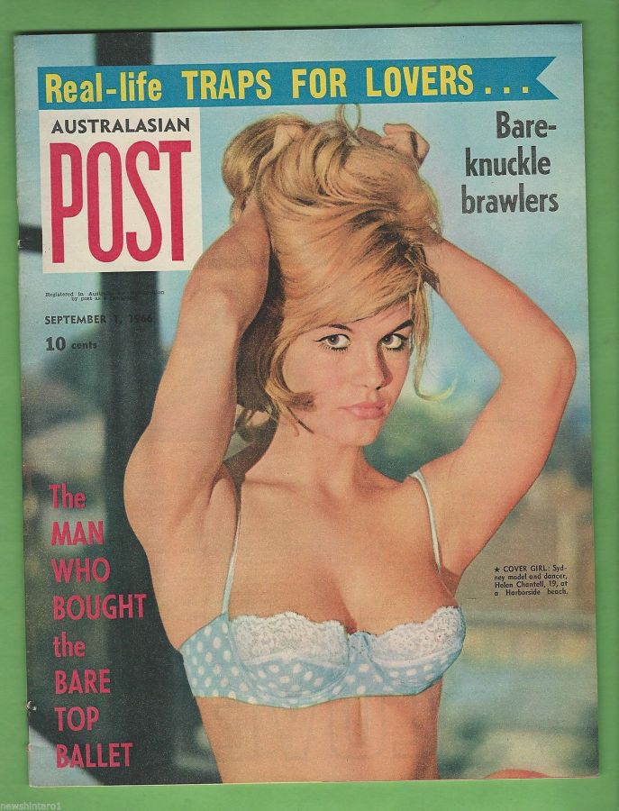AUSTRALASIAN POST magazine side cover 1 September 1966