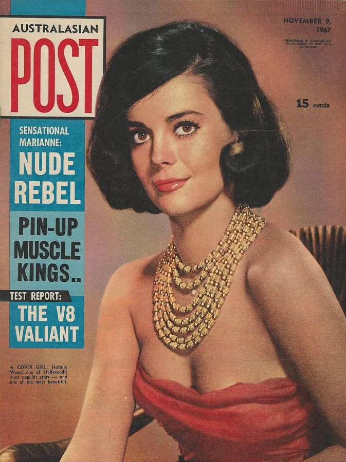 AUSTRALASIAN POST magazine side cover 9 November 1967