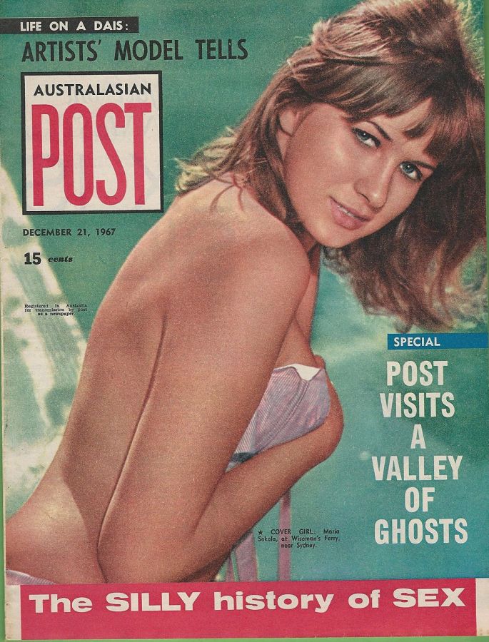 AUSTRALASIAN POST magazine side cover 21 December 1967
