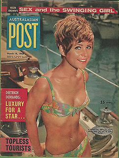 AUSTRALASIAN POST magazine side cover 14 March 1968