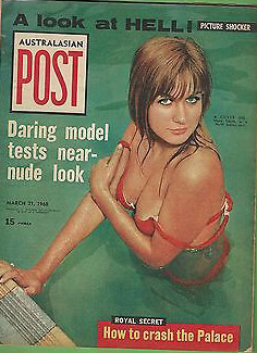 AUSTRALASIAN POST magazine side cover 21 March 1968