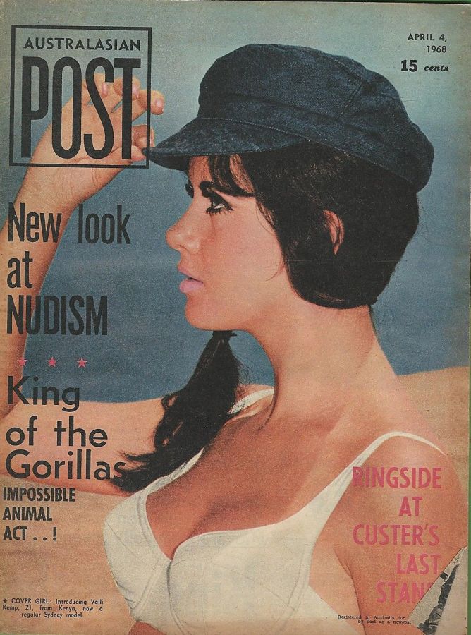 AUSTRALASIAN POST magazine side cover 4 April 1968