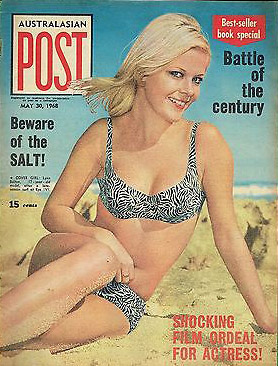 AUSTRALASIAN POST magazine side cover 30 May 1968