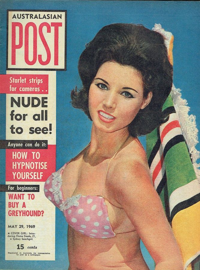 AUSTRALASIAN POST magazine side cover 29 May 1969
