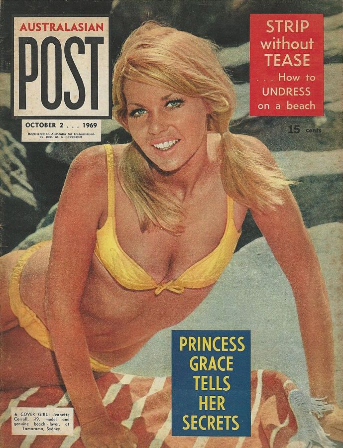 AUSTRALASIAN POST magazine side cover 2 October 1969