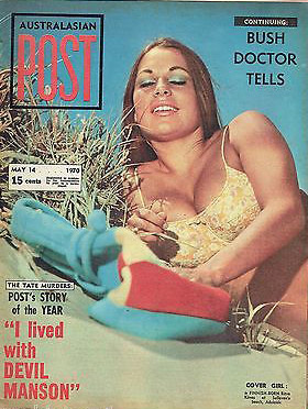 AUSTRALASIAN POST magazine side cover 14 May 1970