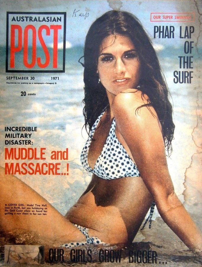 AUSTRALASIAN POST magazine side cover 30 September 1971