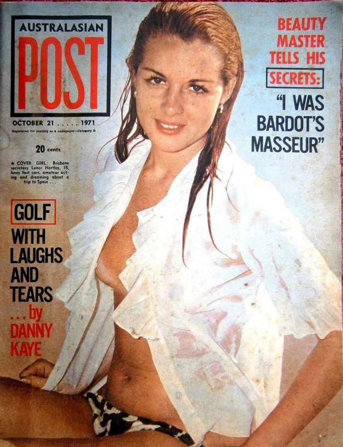 AUSTRALASIAN POST magazine side cover 21 October 1971