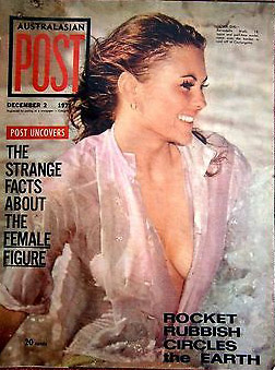 AUSTRALASIAN POST magazine side cover 2 December 1971