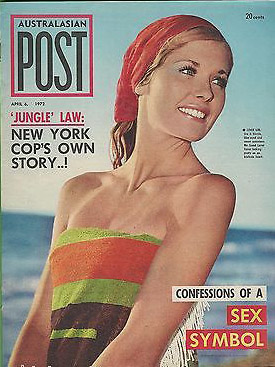 AUSTRALASIAN POST magazine side cover 6 April 1972