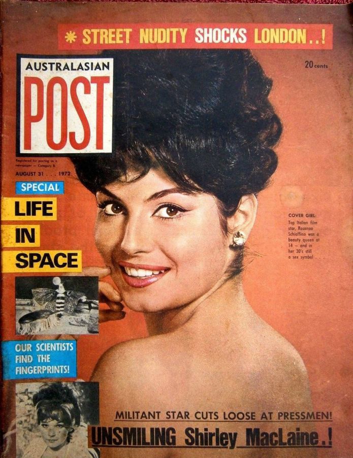 AUSTRALASIAN POST magazine side cover 31 August 1972