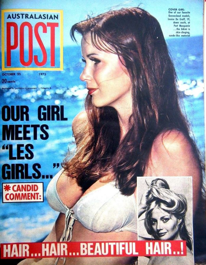 AUSTRALASIAN POST magazine side cover 25 October 1973