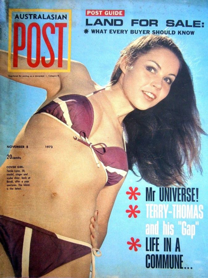 AUSTRALASIAN POST magazine side cover 8 November 1973