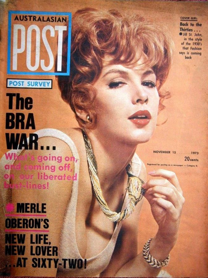 AUSTRALASIAN POST magazine side cover 15 November 1973