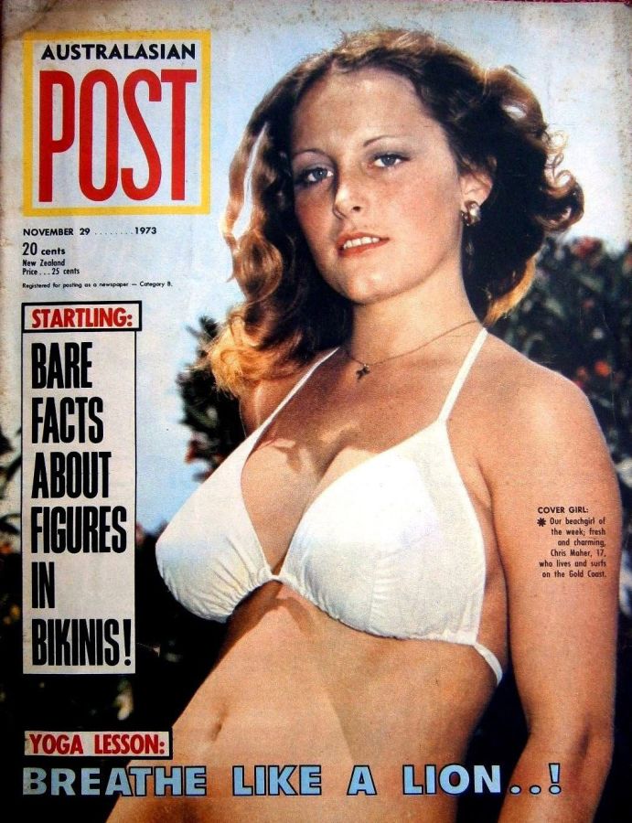 AUSTRALASIAN POST magazine side cover 29 November 1973