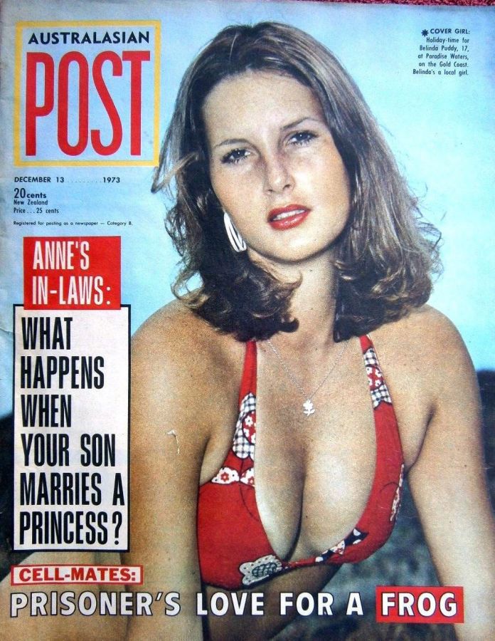 AUSTRALASIAN POST magazine side cover 13 December 1973