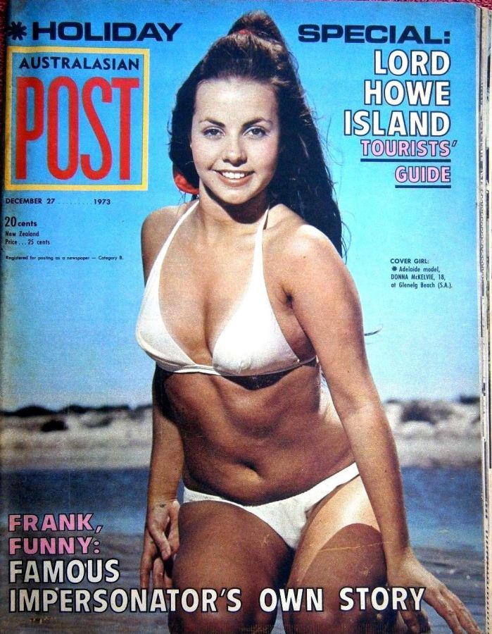 AUSTRALASIAN POST magazine side cover 27 December 1973