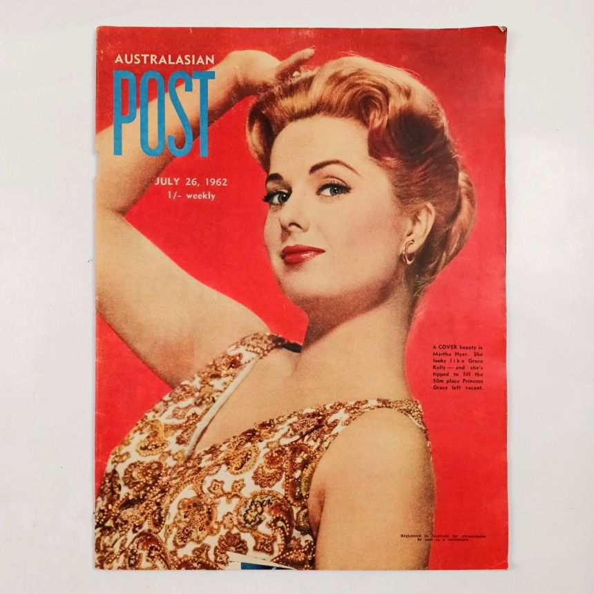 AUSTRALASIAN POST magazine side cover 26 July 1962