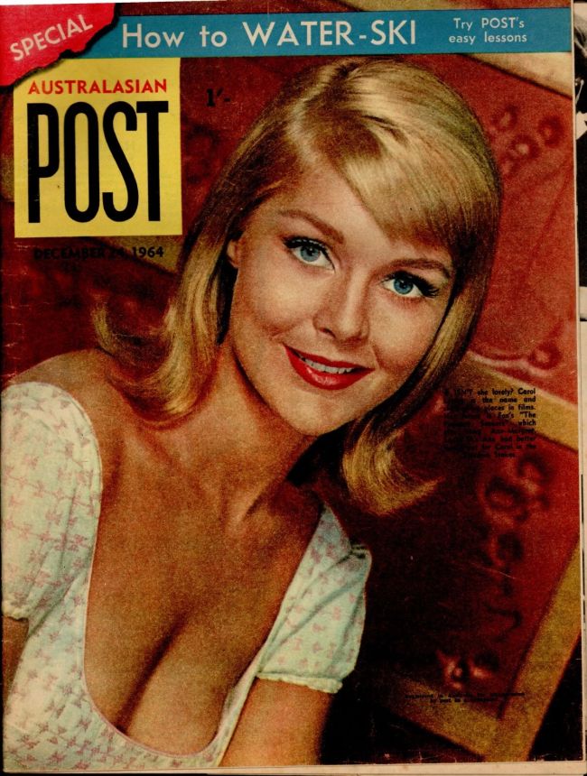 AUSTRALASIAN POST magazine side cover 24 December 1964