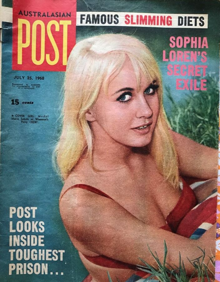 AUSTRALASIAN POST magazine side cover 25 July 1968
