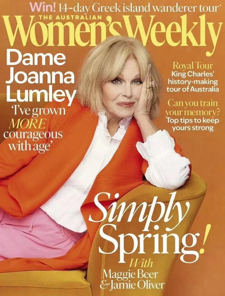 AUSTRALIAN WOMENS WEEKLY ICONS magazine side cover  November 2024