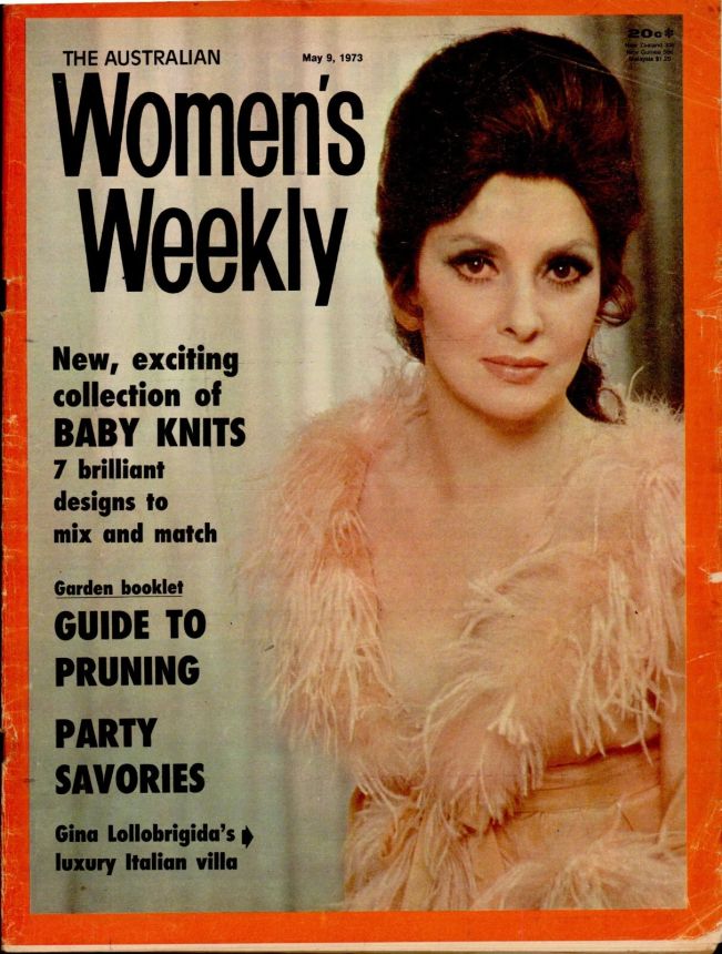 AUSTRALIAN WOMENS WEEKLY magazine side cover 9 May 1973