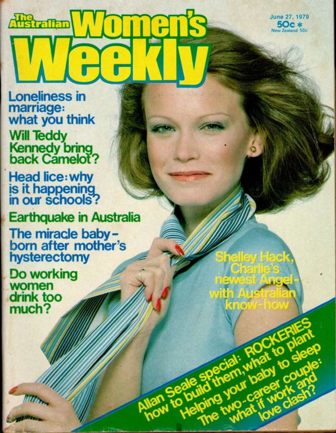 AUSTRALIAN WOMENS WEEKLY magazine side cover 27 June 1979