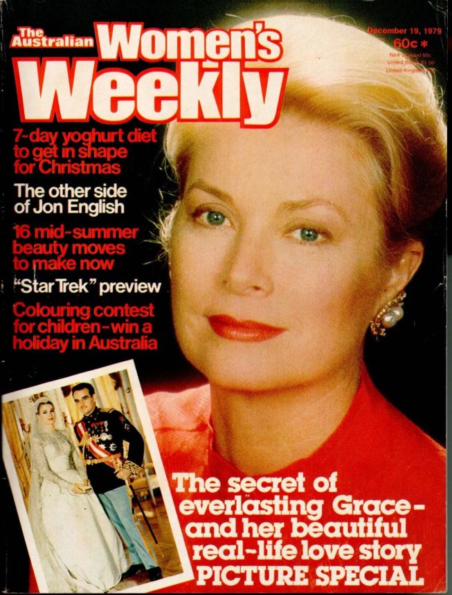 AUSTRALIAN WOMENS WEEKLY magazine side cover 19 December 1979