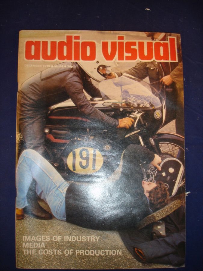 AUDIO VISUAL AV magazine side cover Issue 84  December 1978