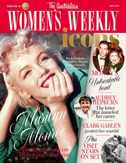 AUSTRALIAN WOMENS WEEKLY ICONS magazine side cover Issue 10   2021